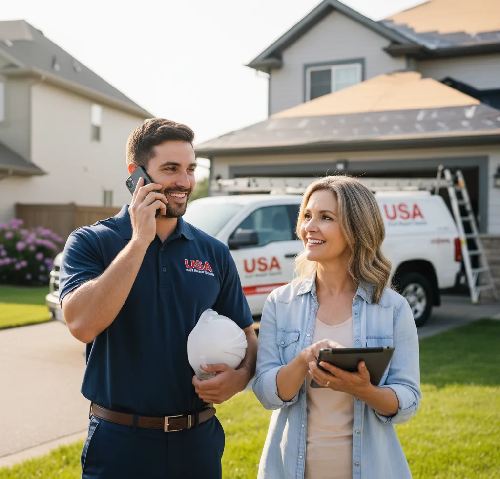 USA Roof Repair Experts customer support in Tulsa